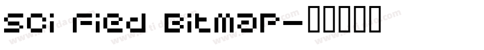 Sci Fied Bitmap字体转换